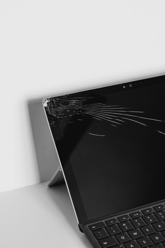 Cracked Laptop Screen Repair